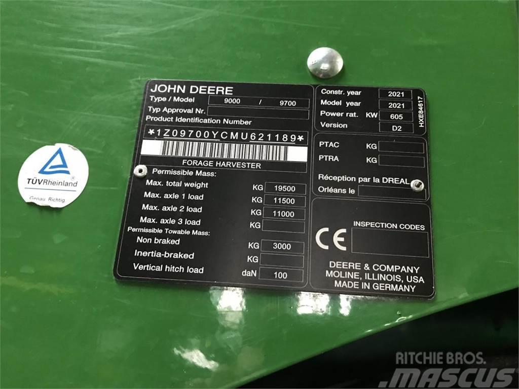 John Deere 9700i Önjáró szecskázók