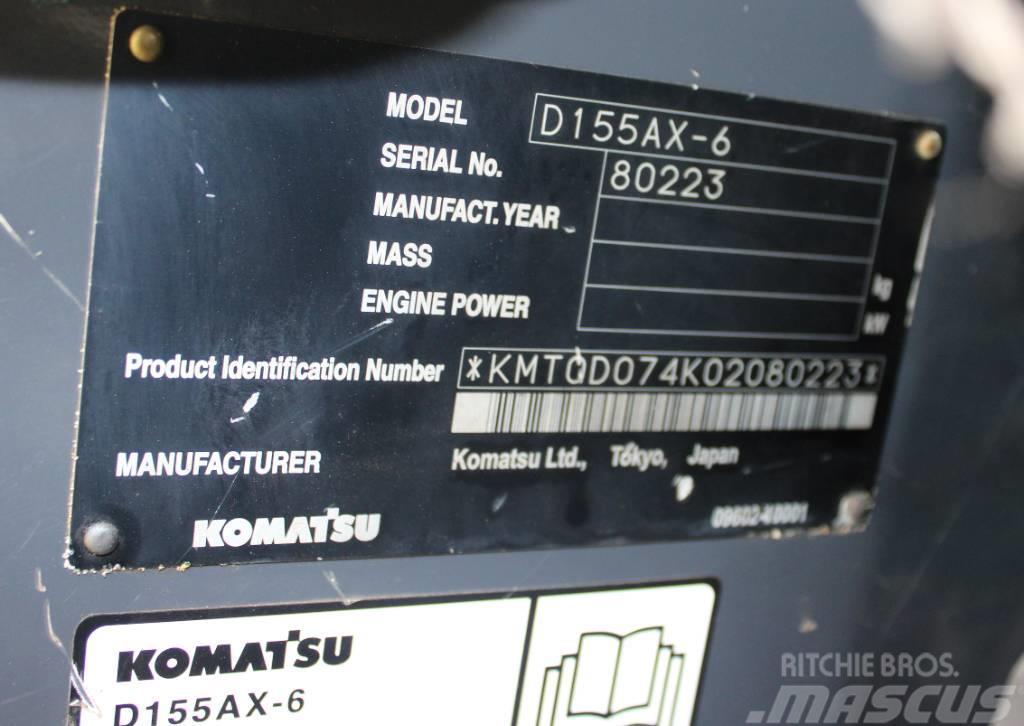 Komatsu D 155 AX-6 lánctalpas dózerek