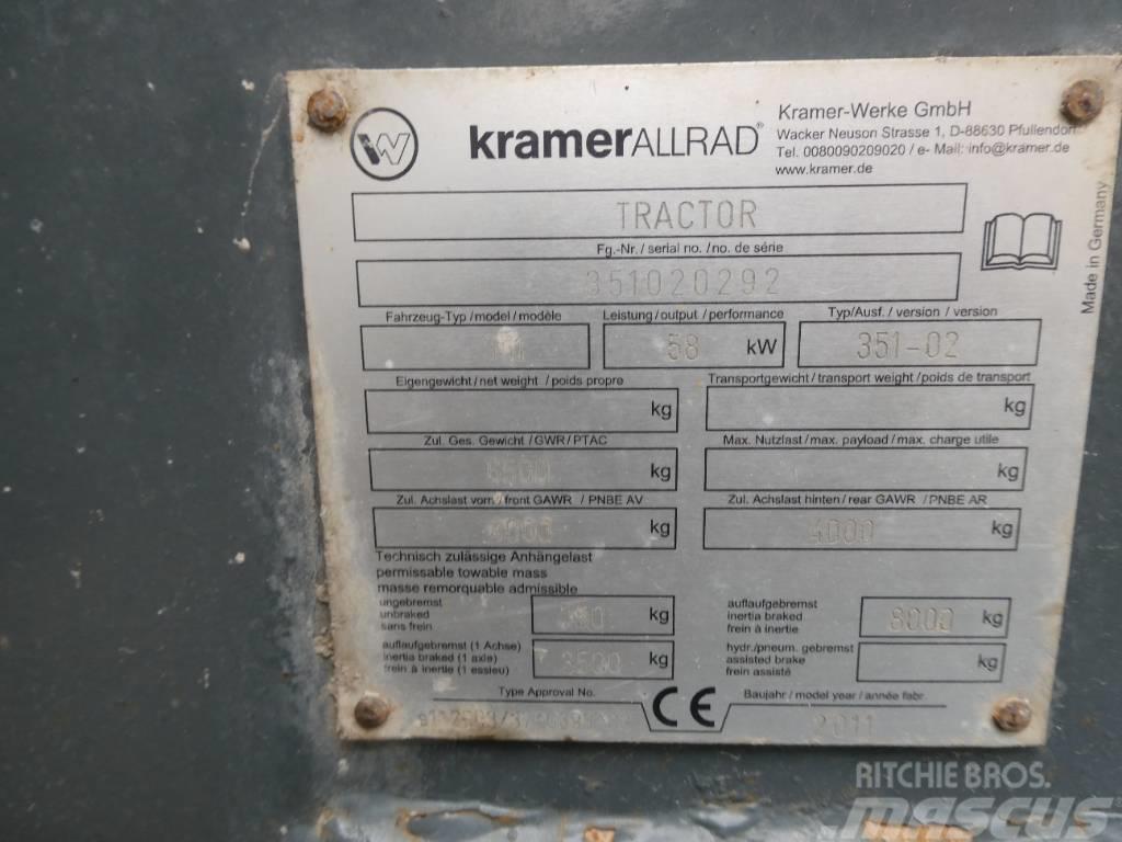 Kramer 480 Gumikerekes homlokrakodók