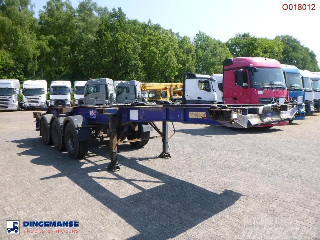 Dennison Container trailer 20-30-40-45 ft Konténerkeret / Konténeremelő félpótkocsik