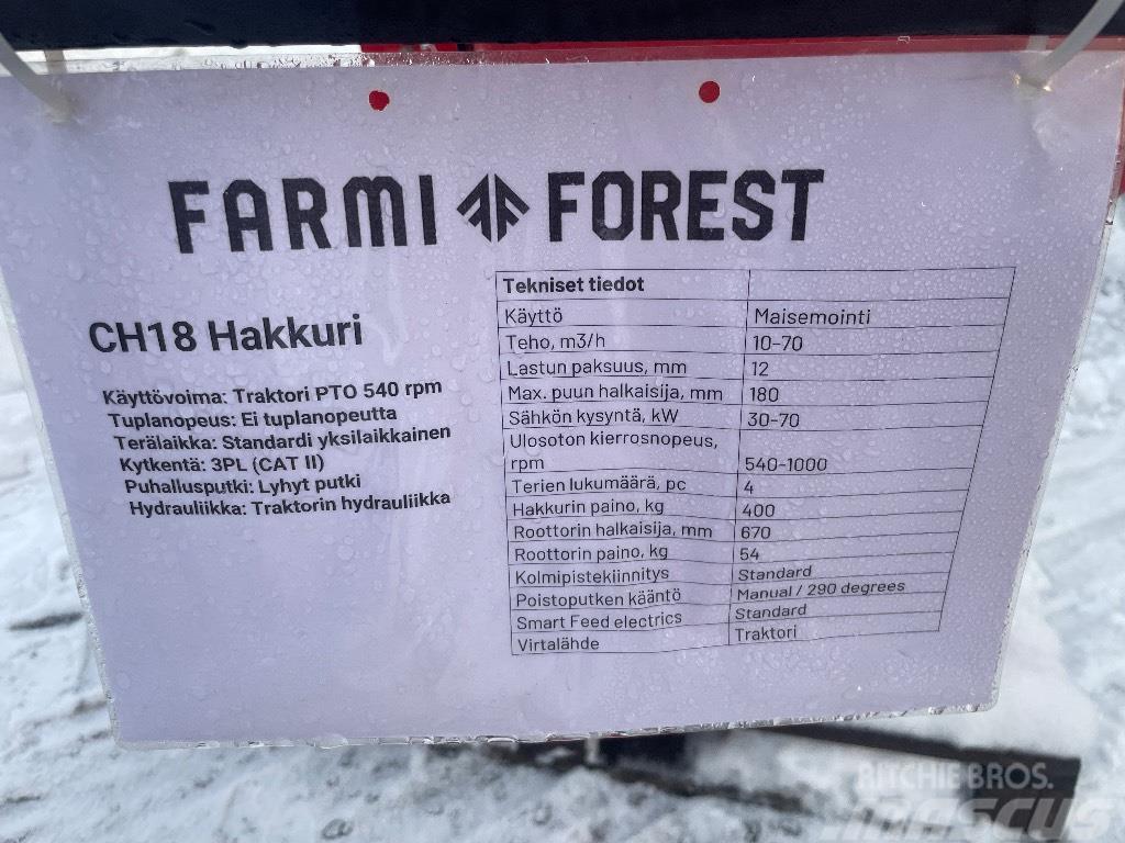 Farmi Forest CH18 Fa aprítók