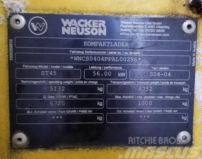 Wacker Neuson ST45 Lánctalpas homlokrakodók