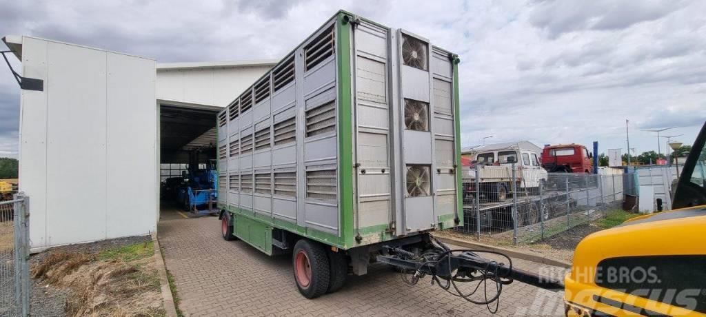  Przyczepa 2 osiowa do transportu zwierząt Állatszállító pótkocsik