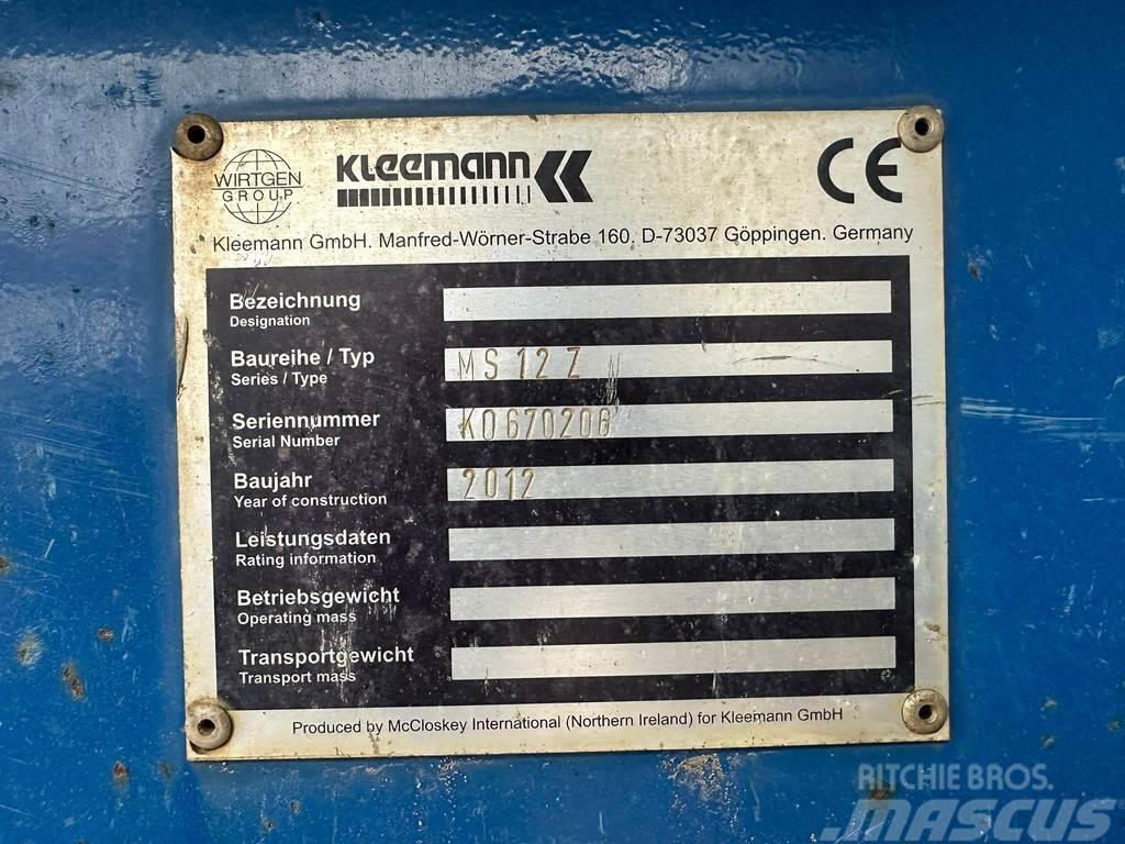 Kleemann Mobiscreen MS 12 Z-AD Osztályozó berendezések