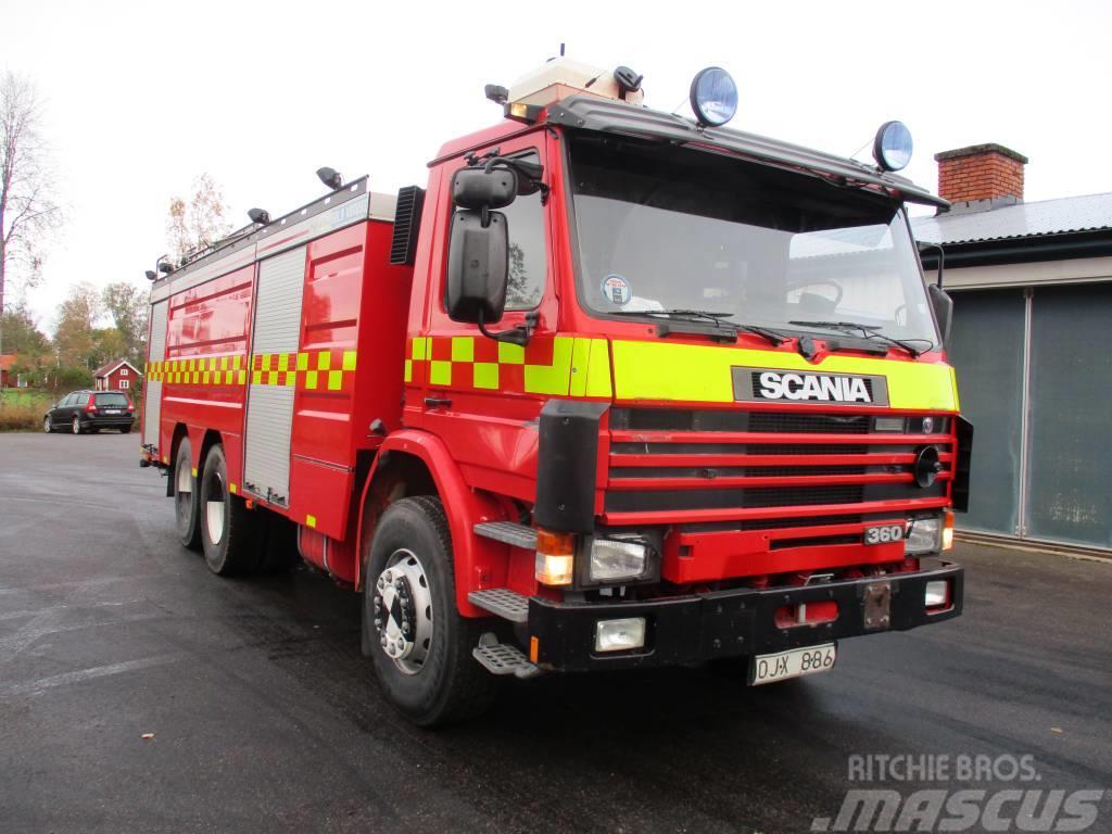 Scania P113hl 6x2 Tűzoltó