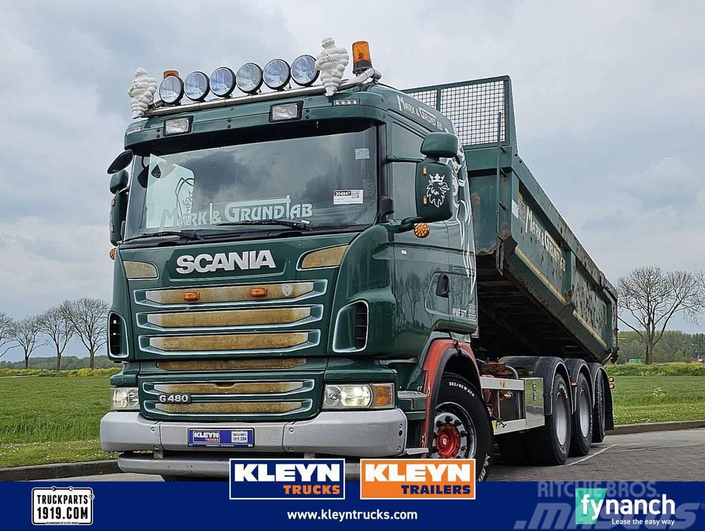 Scania G480 8x4*4 hsa Billenő teherautók
