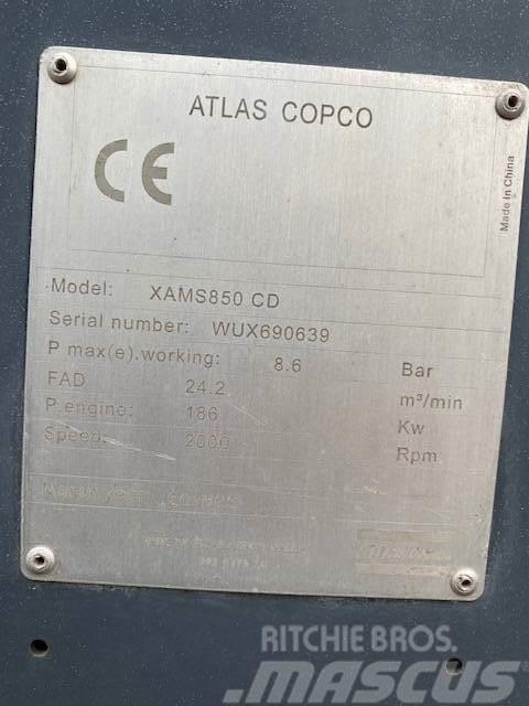 Atlas Copco XAMS 850 CD 7 Kompresszorok
