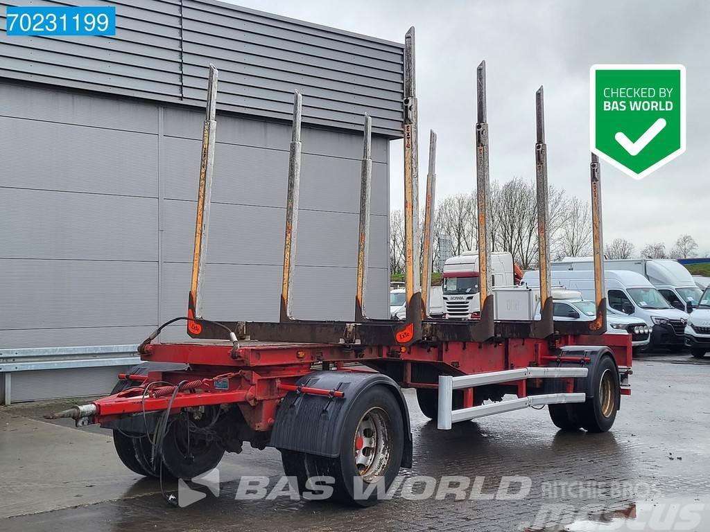 Renders Holztransporter Wood BPW Eco Rönkszállító pótkocsik