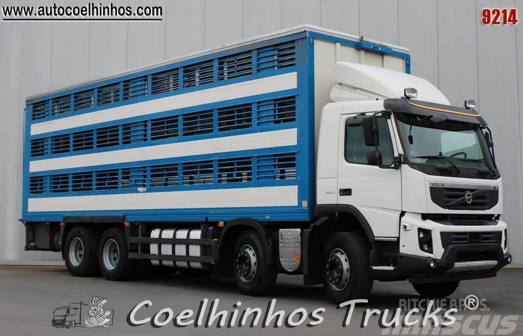 Volvo FMX 420 Állatszállító teherautók