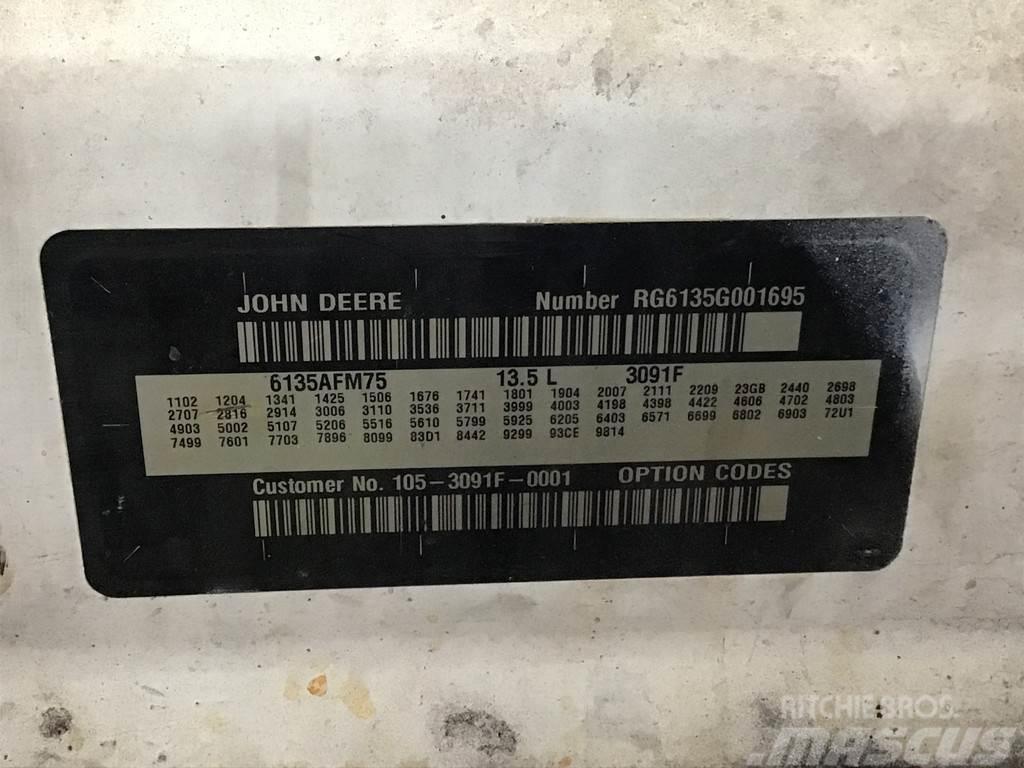 John Deere 6135AFM75 FOR PARTS Motorok