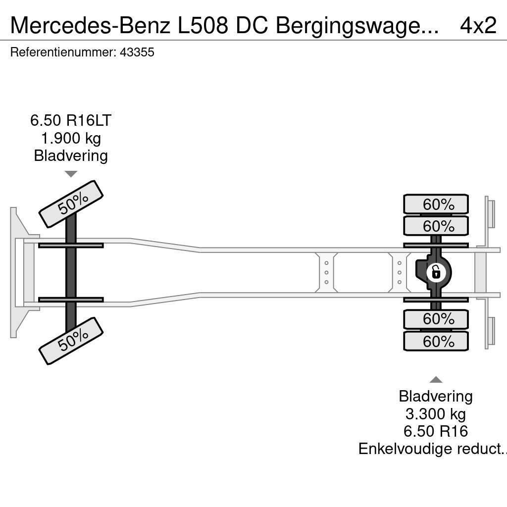 Mercedes-Benz L508 DC Bergingswagen Just 135.534 km! Műszaki mentők