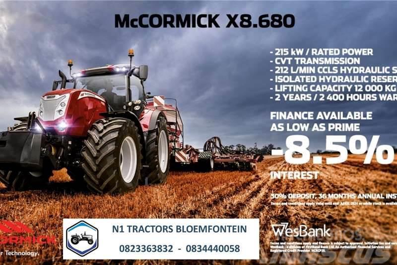 McCormick PROMO - McCormick X8.680 (215kW) Traktorok