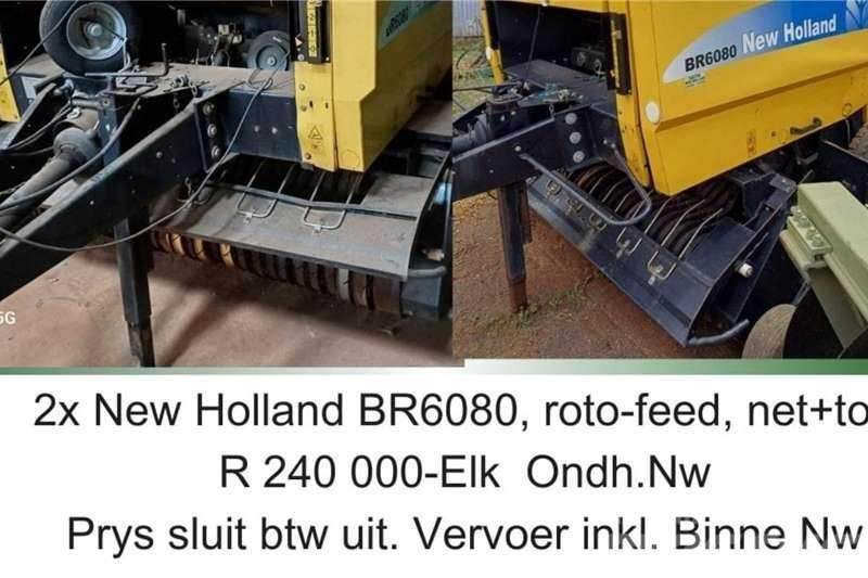 New Holland BR6080 - roto feed - net and twine Egyéb