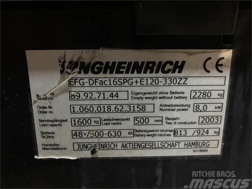 Jungheinrich EFG 16 Elektromos targoncák
