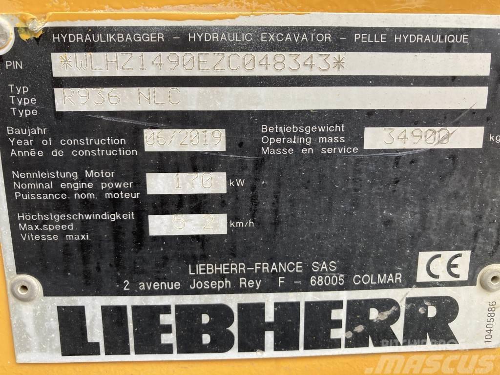 Liebherr R 936 Litronic Lánctalpas kotrók