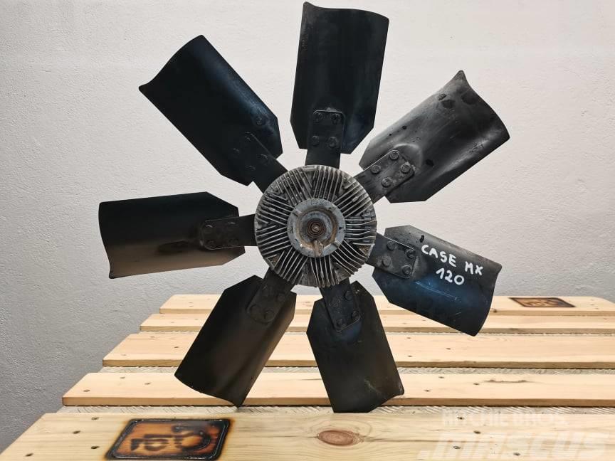 CASE MX 120 radiator fan Hűtők