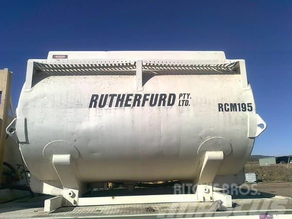 Rutherfurd Grout Mixing 2 x axle trailer Beton tartozékok