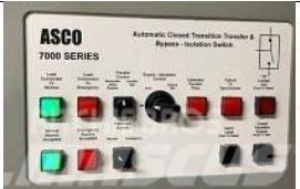 Asco ATS 3000 Amp Series 7000 Dízel áramfejlesztők