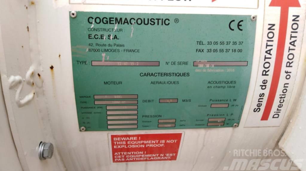  COGEMACOUSTIC T2-63.15 tunnel ventilator Egyéb Földalatti Felszerelések