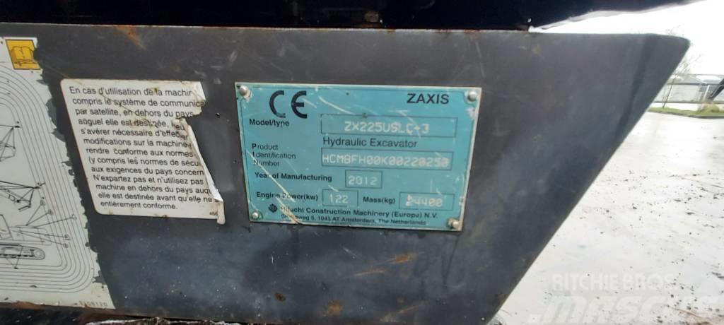 Hitachi ZX 225 US LC-3 Lánctalpas kotrók