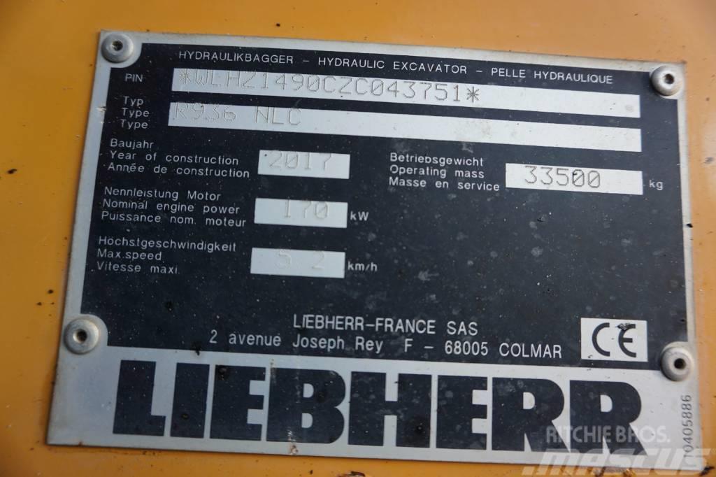 Liebherr R 936 N LC Lánctalpas kotrók