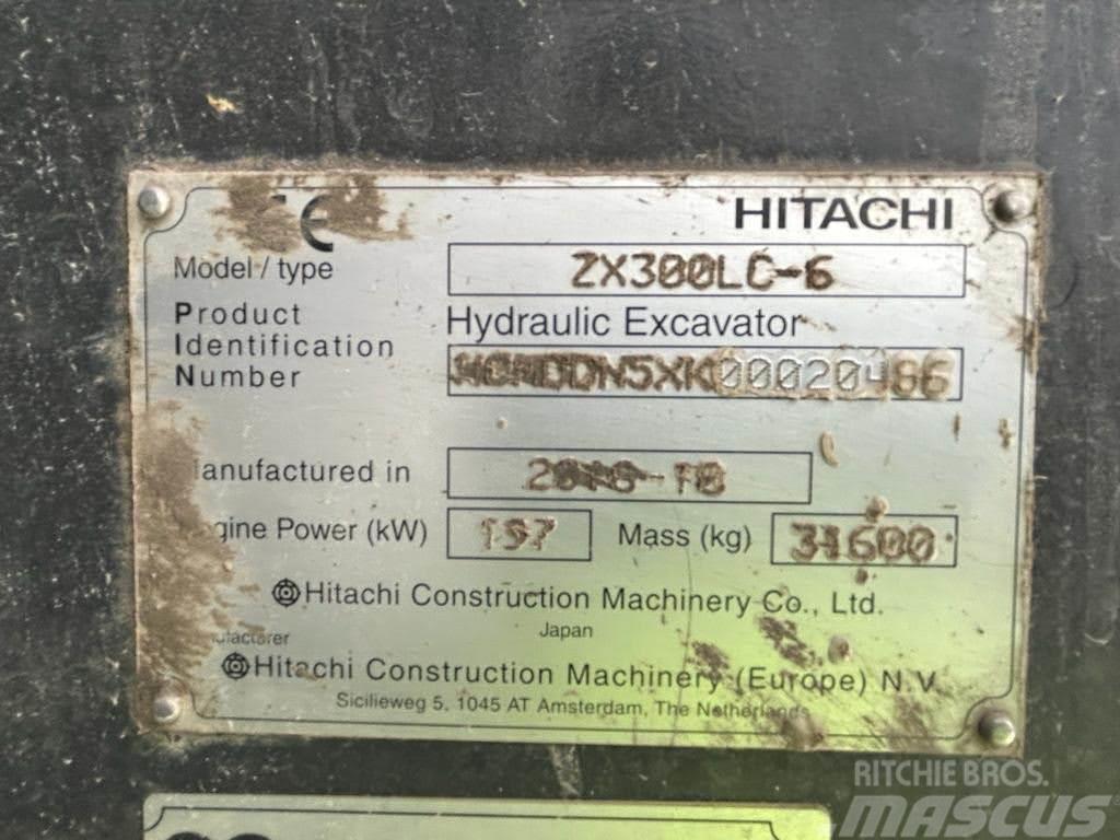 Hitachi ZX 300 LC-6 Lánctalpas kotrók