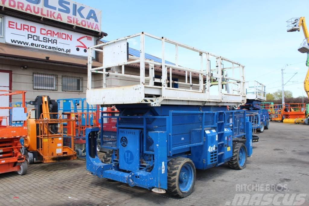 Genie GS 5390 RT - 18 m diesel 4x4 scissor work lift jlg Ollós emelők