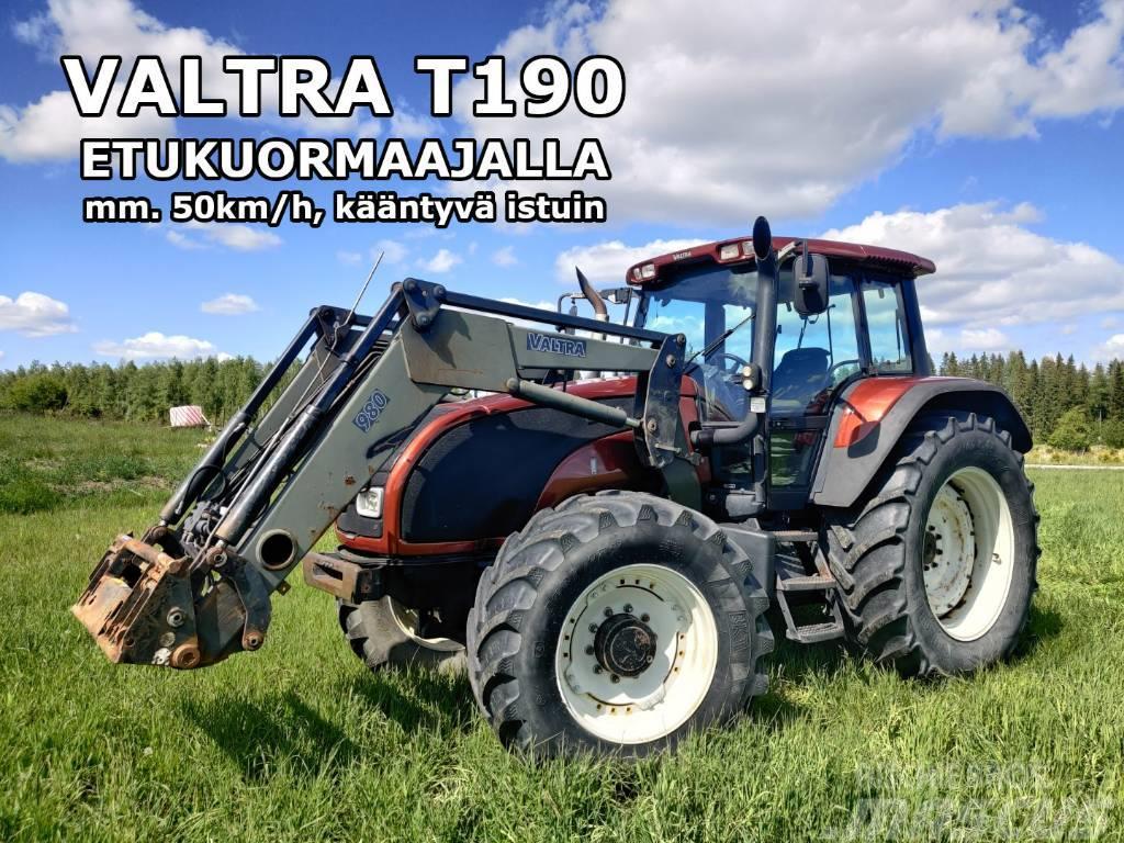 Valtra T190 HiTech etukuormaajalla - VIDEO Traktorok