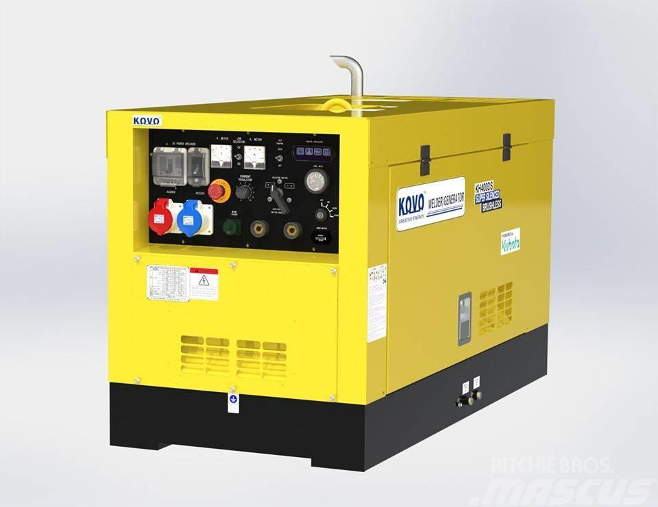 Yanmar 4TNV98 welding generator soldadura EW500DS Heggesztő berendezések