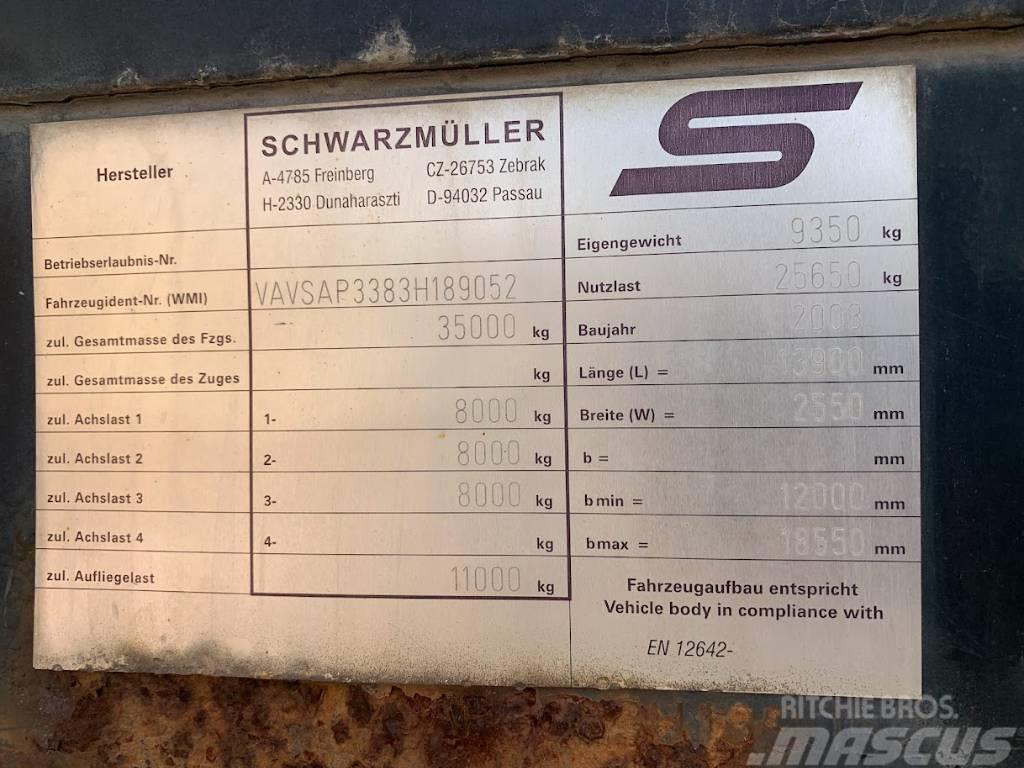 Schwarzmüller jatkokärry Egyéb - félpótkocsik