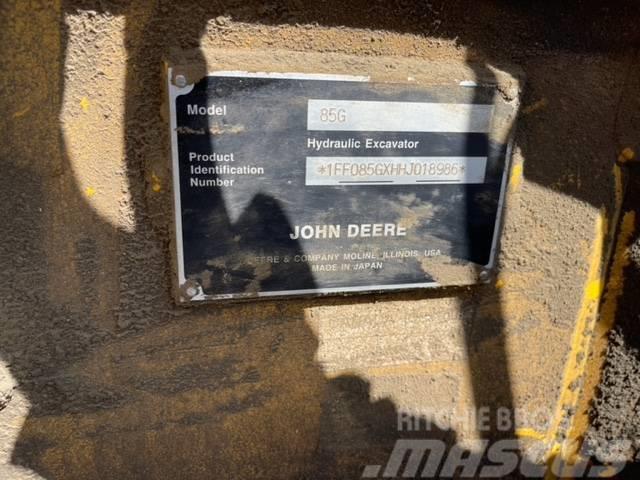 John Deere 85G Mini kotrók < 7t