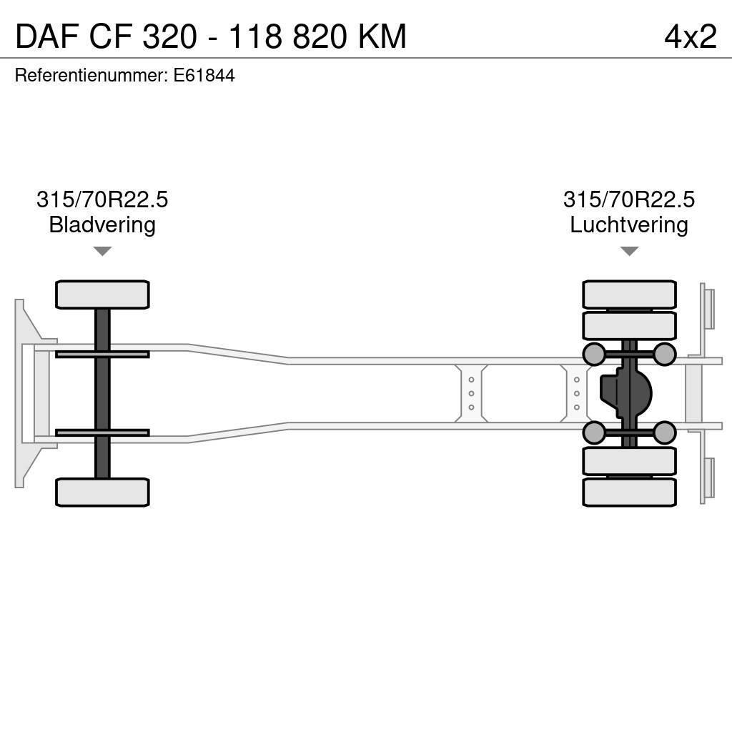 DAF CF 320 - 118 820 KM Dobozos teherautók