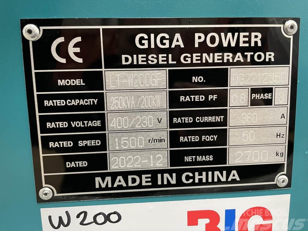  Giga power LT-W200GF 250KVA closed box Egyéb Áramfejlesztők