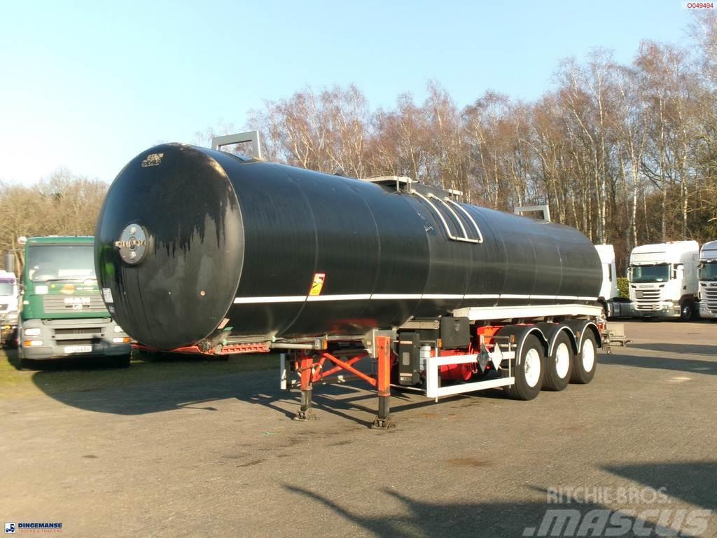 Magyar Bitumen tank inox 31 m3 / 1 comp + ADR Tartályos félpótkocsik
