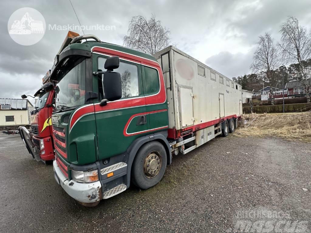 Scania G 420 Állatszállító teherautók