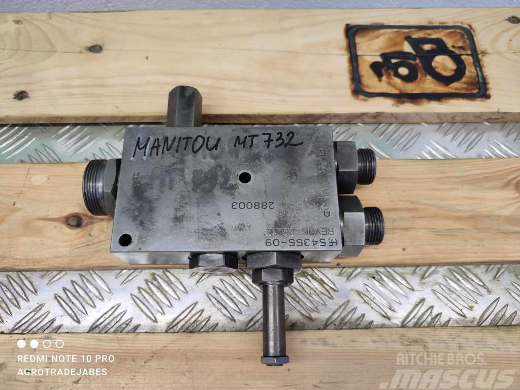 Manitou MT732 hydraulic lock Hidraulika
