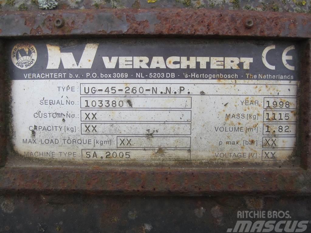 Liebherr -Verachtert UG-45-260-Skeleton bucket/Siebschaufel Rotátoros törőkanalak