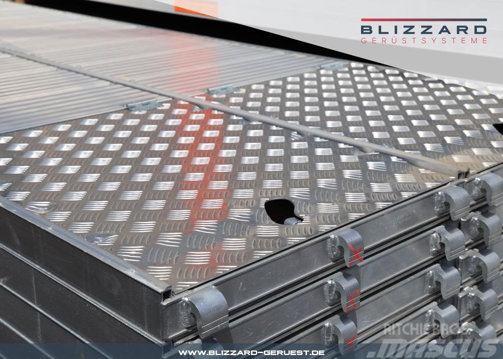 Blizzard Gerüstsysteme 61,24 m² neues Stahlgerüst mit Alubö Állvány felszerelések