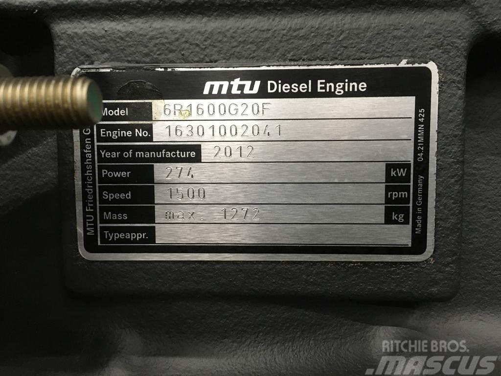 MTU 6R1600 G20F NEW Motorok