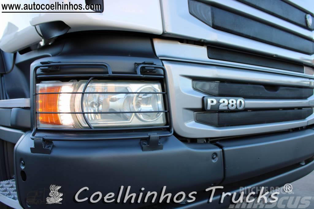 Scania P 280 + Hiab 122 XS Billenő teherautók