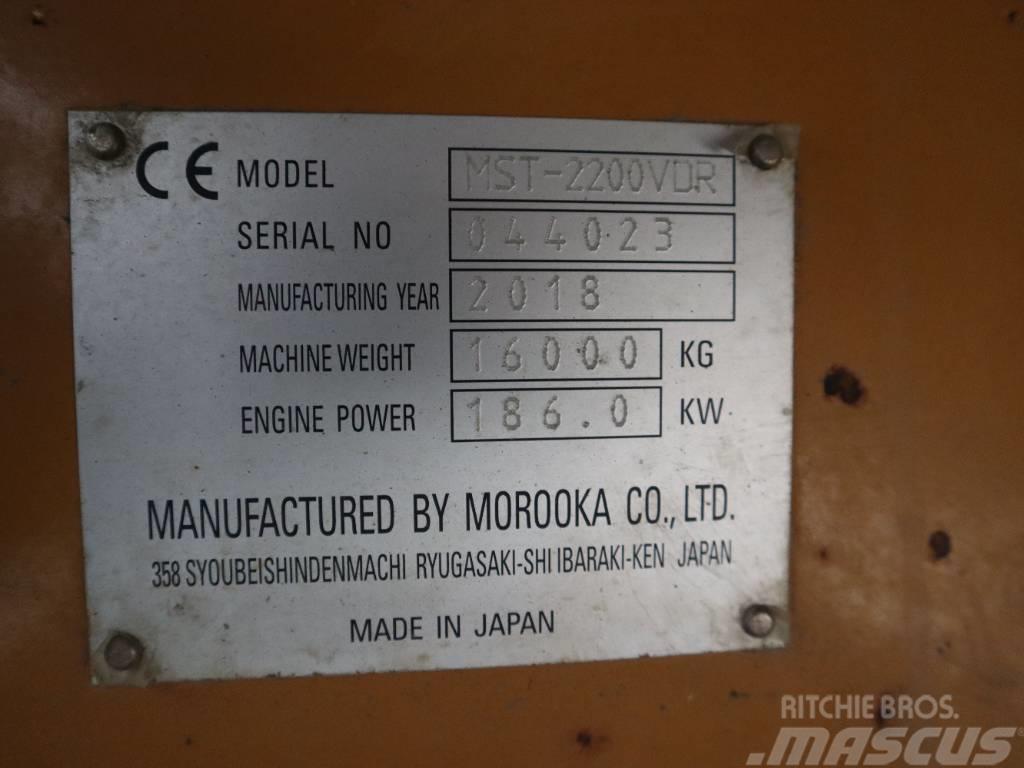 Morooka MST 2200 VDR Lánctalpas dömperek