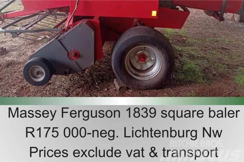Massey Ferguson 1839 Egyéb