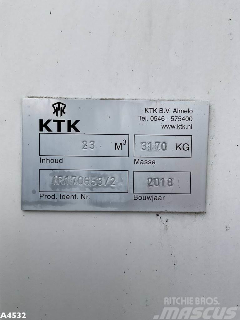  KTK 23m³ Zijlader container Speciális konténerek