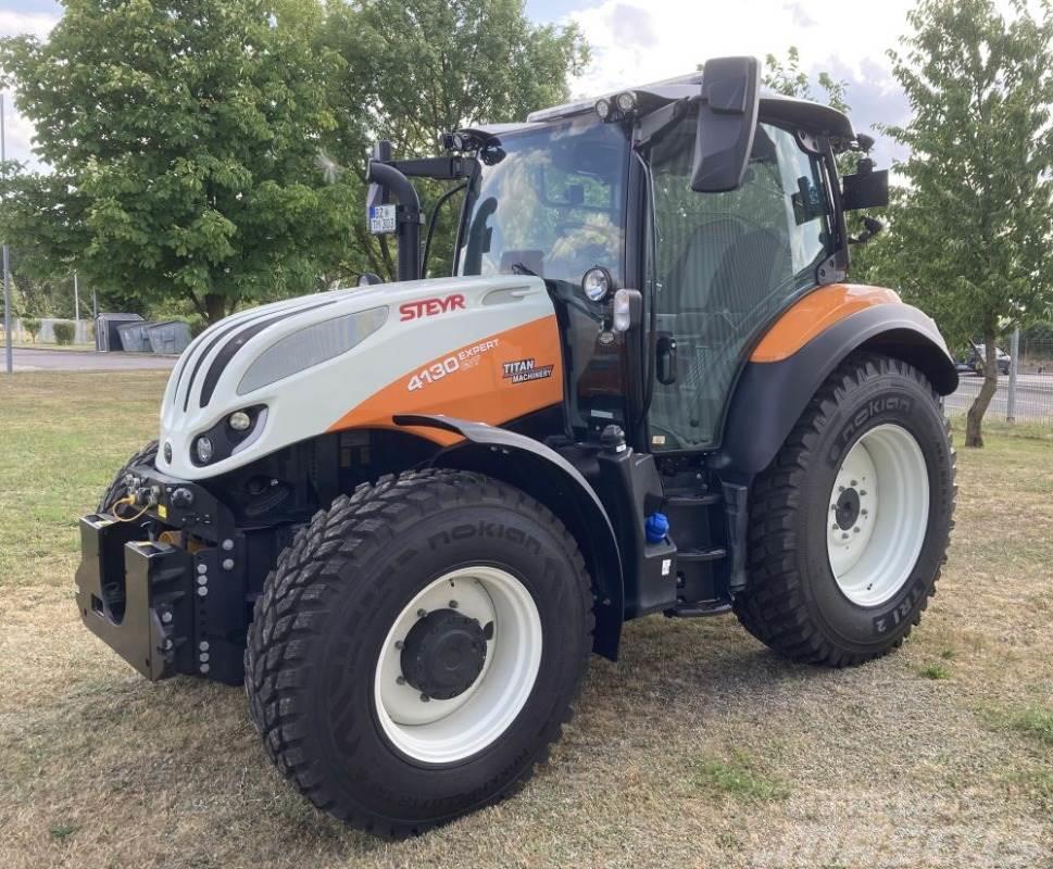 Steyr 4130 Expert CVT Kompakt traktorok
