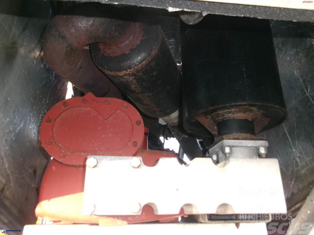 Feldbinder Powder tank alu 42 m3 (tipping) + engine/compresso Billenő félpótkocsik