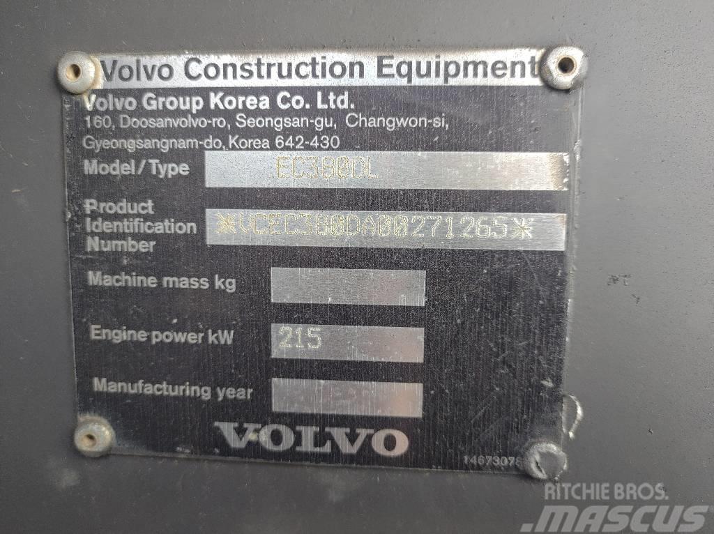 Volvo EC380DL Lánctalpas kotrók