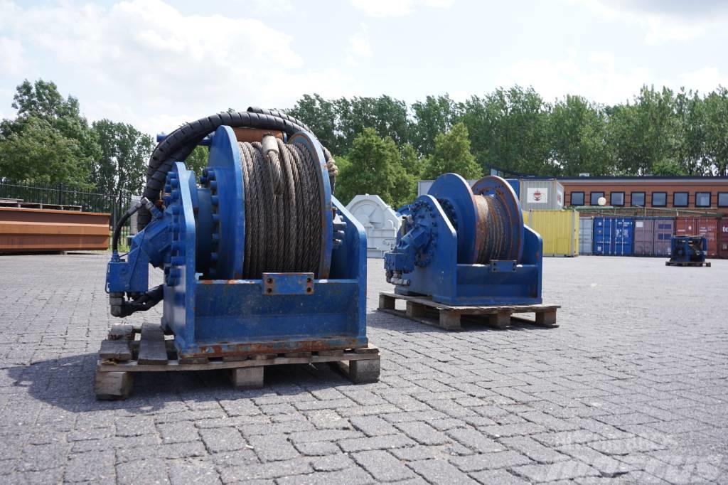  DÉGRA 20 ton Hydraulic Tugger Winch Hidraulikus csörlők