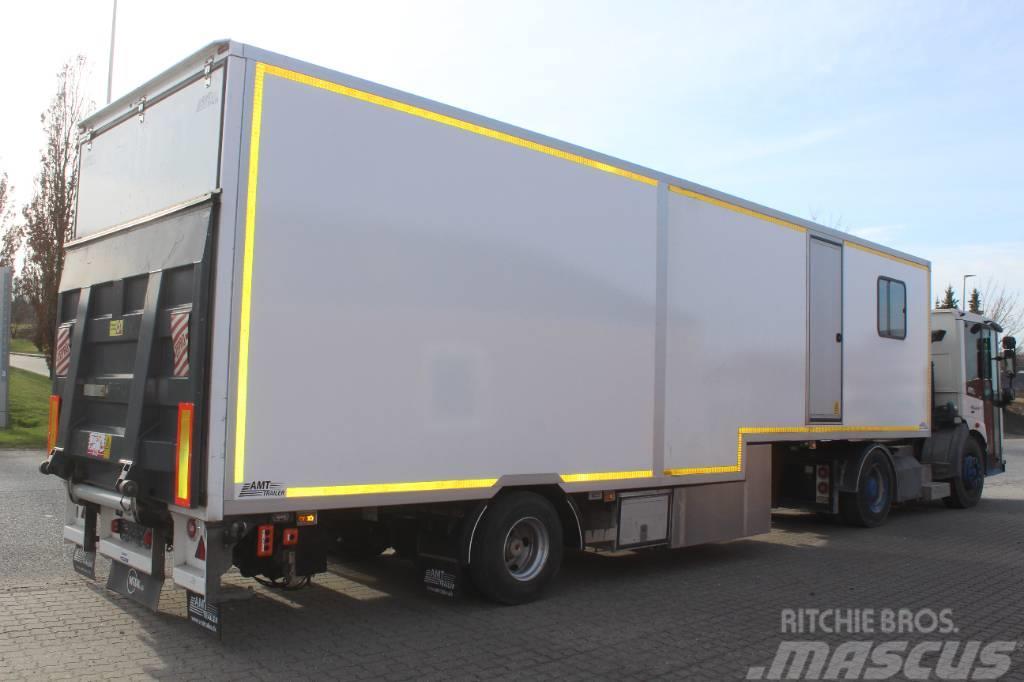 AMT CI100 - Nedbygget isoleret City BOX trailer M/lift Dobozos félpótkocsik