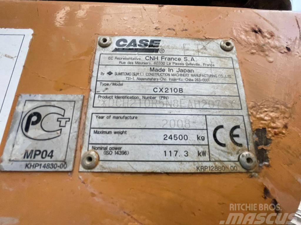 CASE CX 210 B Lánctalpas kotrók
