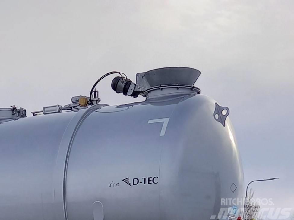 D-tec tanker manhole / filling funnel Tartályos pótkocsik